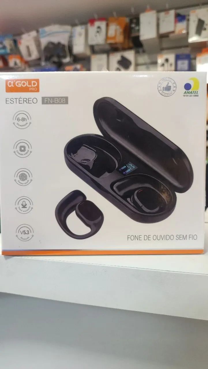 Fone de ouvido sem fio 