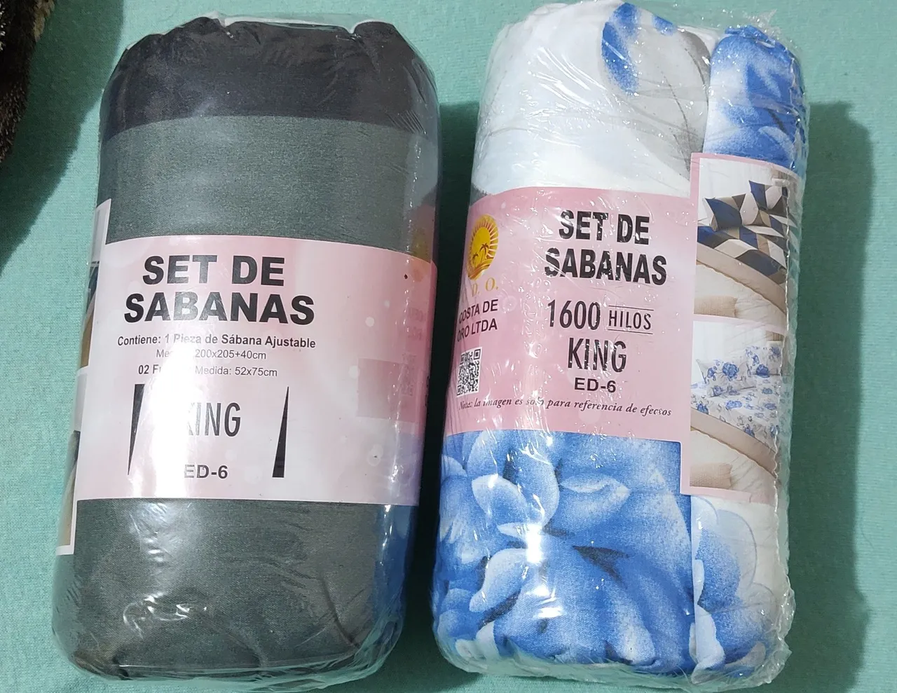 2 Jogos de Cama King