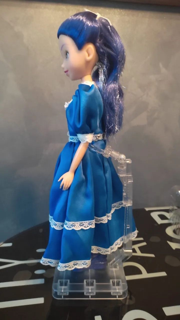 Boneca Evie Descendentes - Vestido Azul - Disney - Foto 5