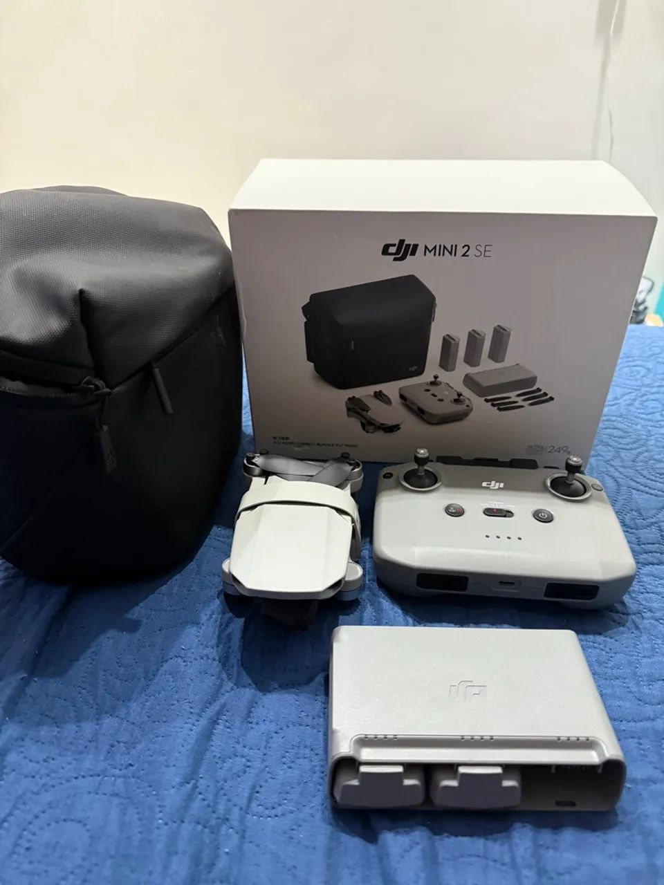 Drone DJI Mini 2 SE Fly more combo - nota fiscal e homologado 