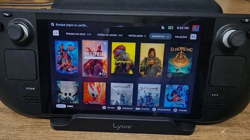 Steam Ꭰeck LCD 1TB Steam Deck LCD SSD 1Tb + Dock e Case - Consoles de Vídeo Game