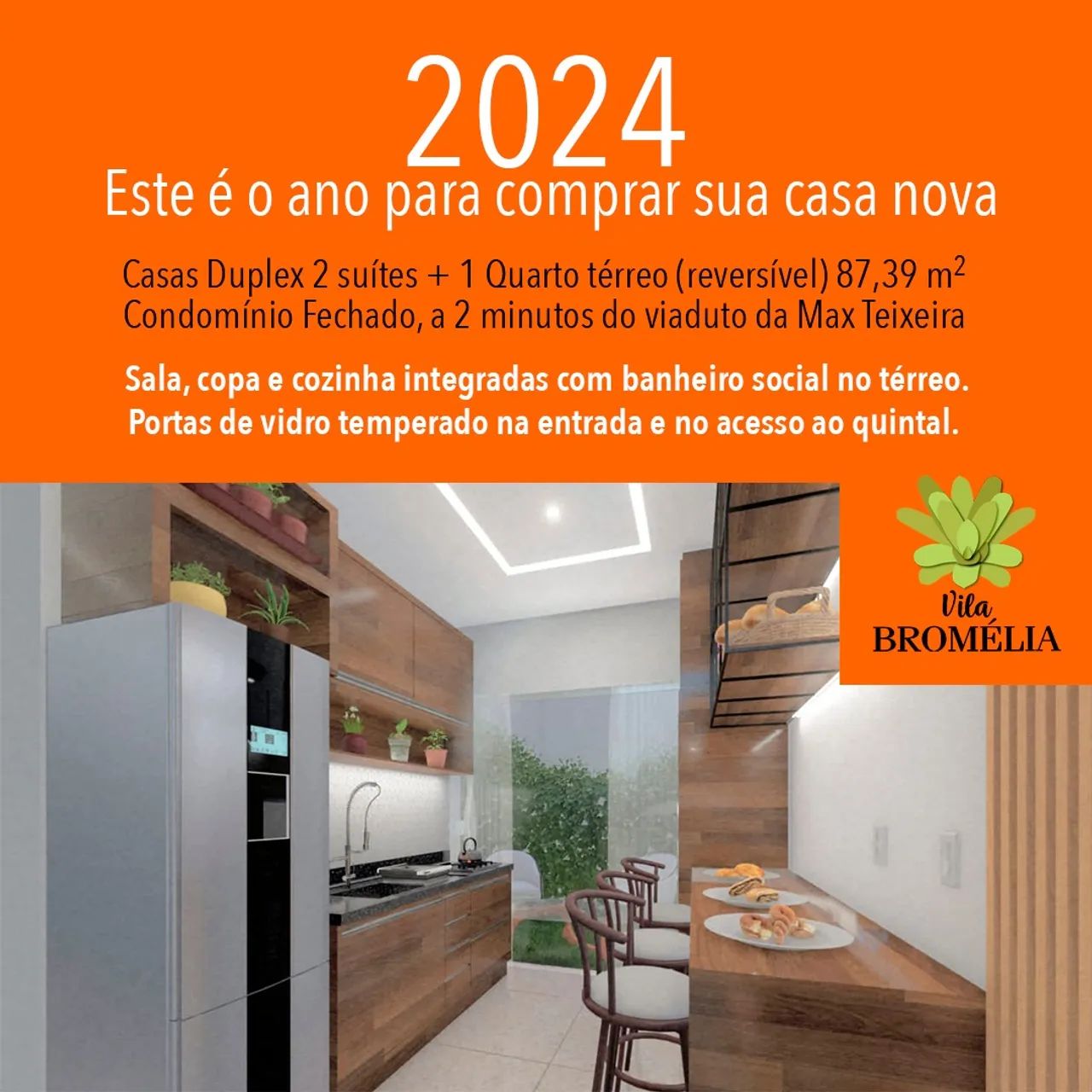 Condomínio Vila Bromélia/ 2 suítes + escritório/ duplex/ Manoa! - Foto 3