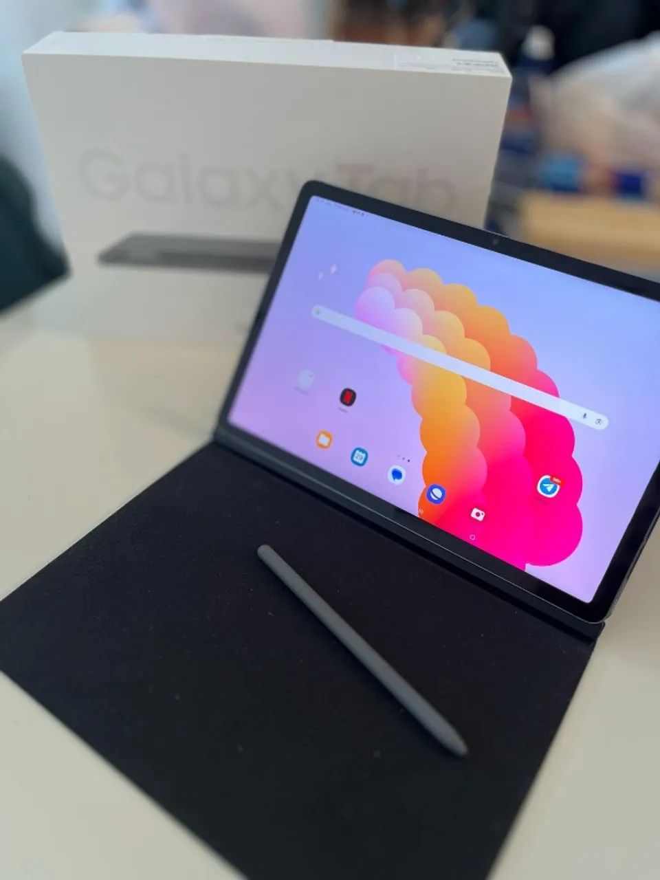 Tablet Galaxy S9 FE - Tablet Samsung + Spen + Capa + Mouse e Teclado.