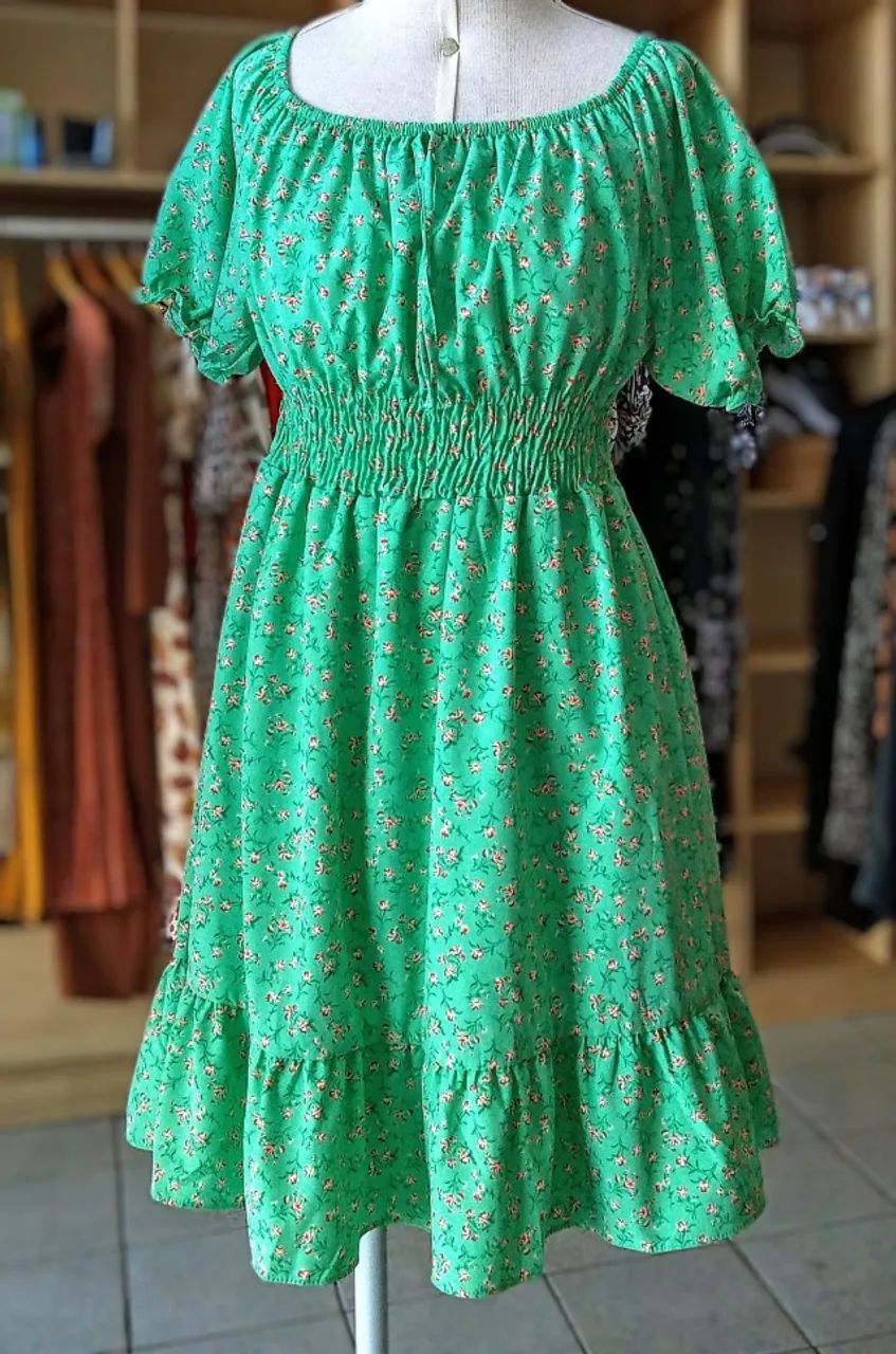 VESTIDO FLORAL SOLTINHO
