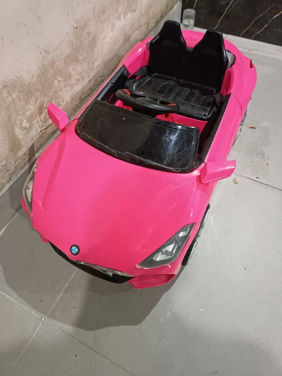 Carrinho Elétrico Infantil Rosa - Foto 2