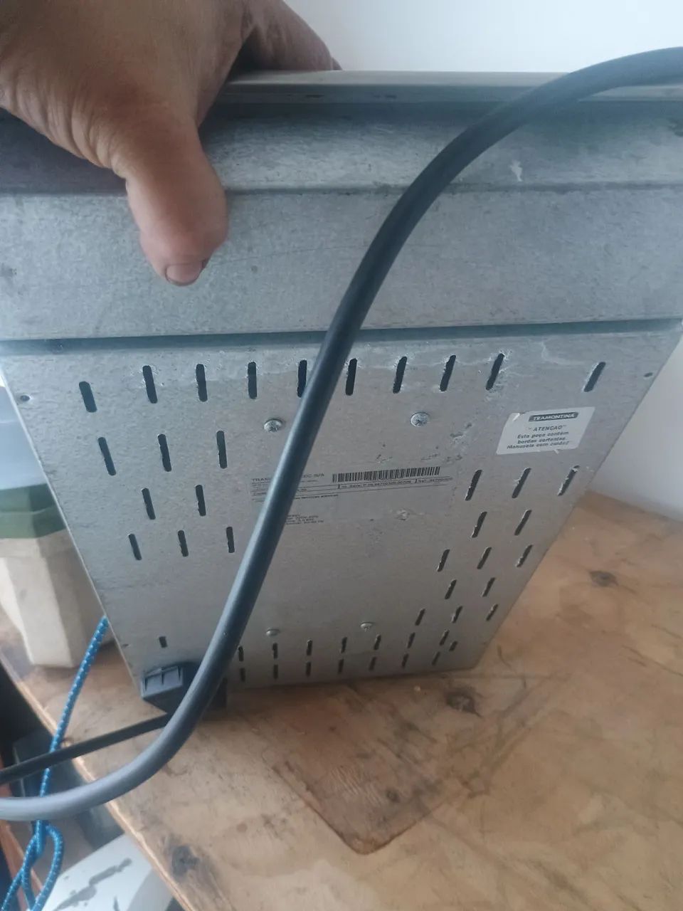 Vende se fogão elétrico duas bocas funcionando ok  - Foto 2