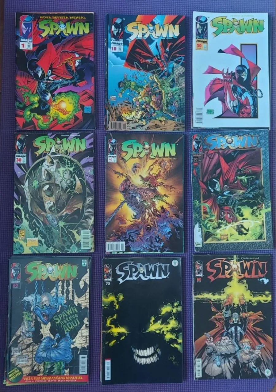 SPAWN - HQ PT BR Pacote N°: 01 ao 86