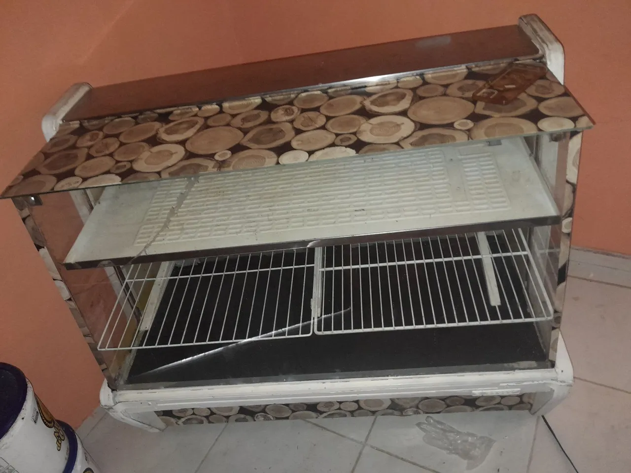 Vitrine gelada sem motor