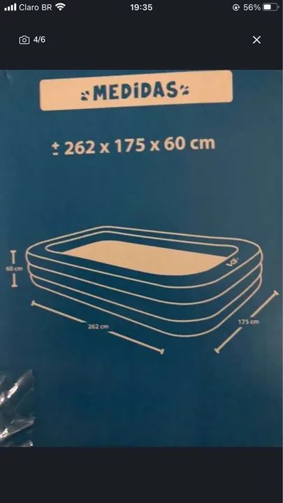 Piscina  inflável  - Foto 2