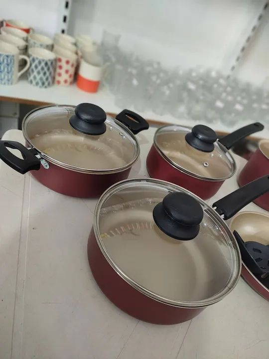 Jogo de Panelas Antiaderente 8 Peças (Pronta Entrega) - Foto 6