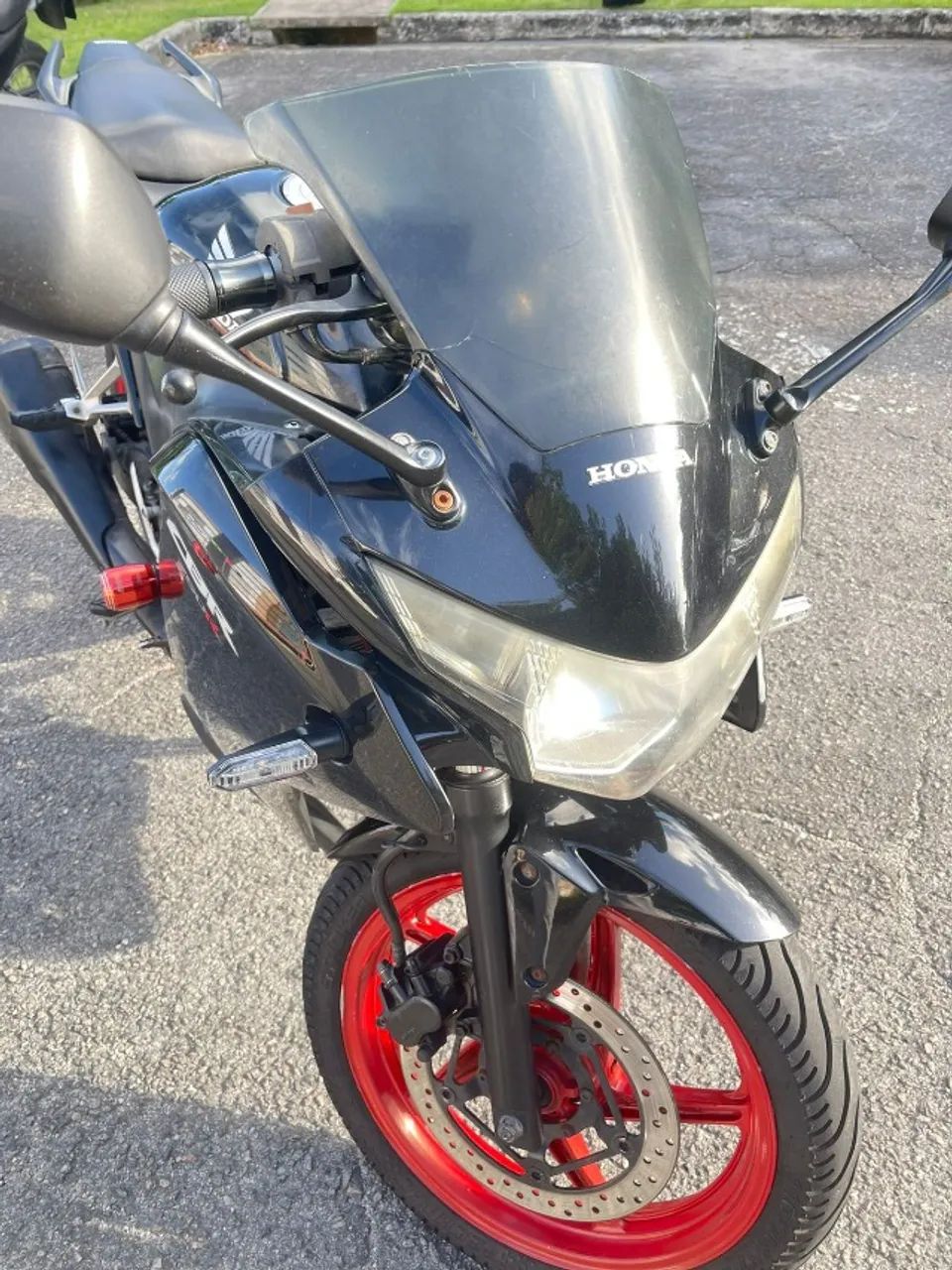 CBR 250 preta - Pra Vender Logo - Foto 2