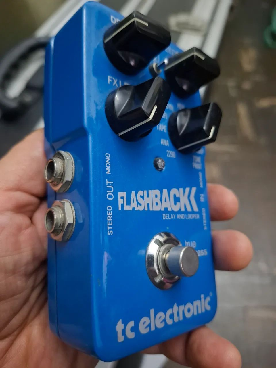 Pedal Flashback Delay Looper novíssimo  - Foto 3