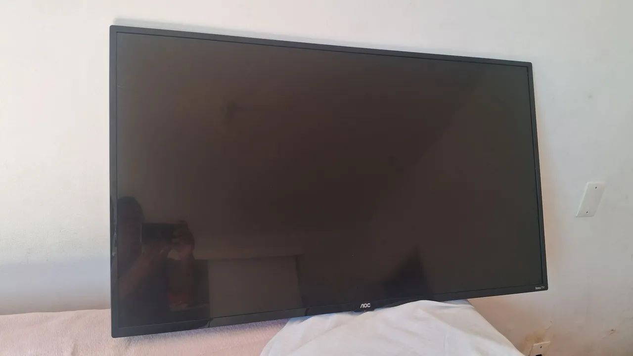 TV AOC Tela 43 com defeito 