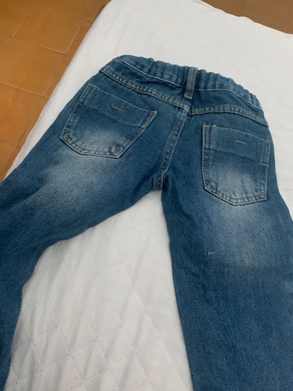 calça jeans infantil e adutos 