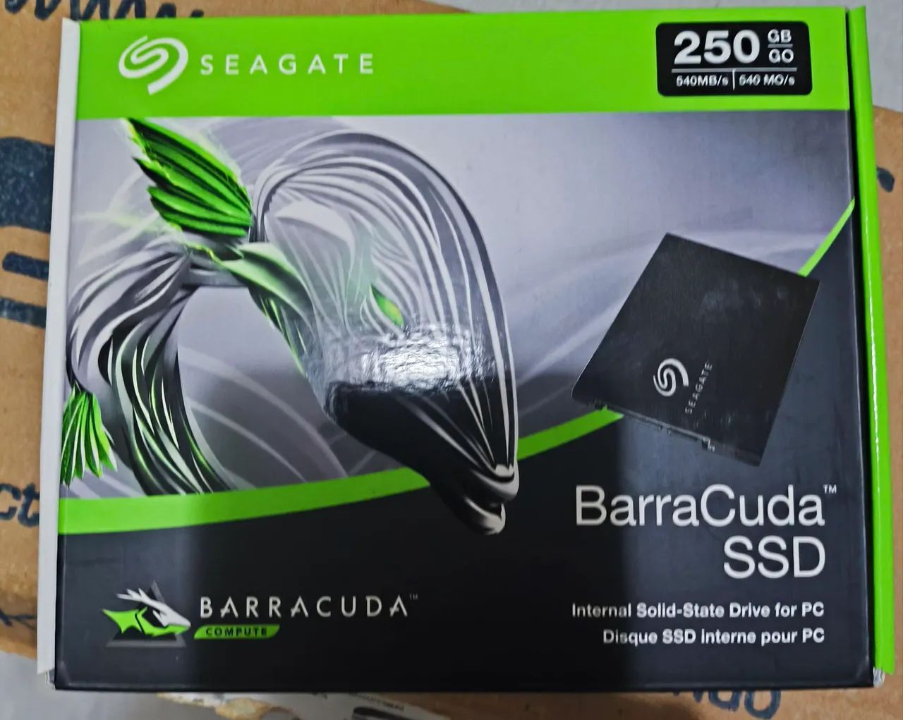 SSD Seagate Barracuda 250GB 