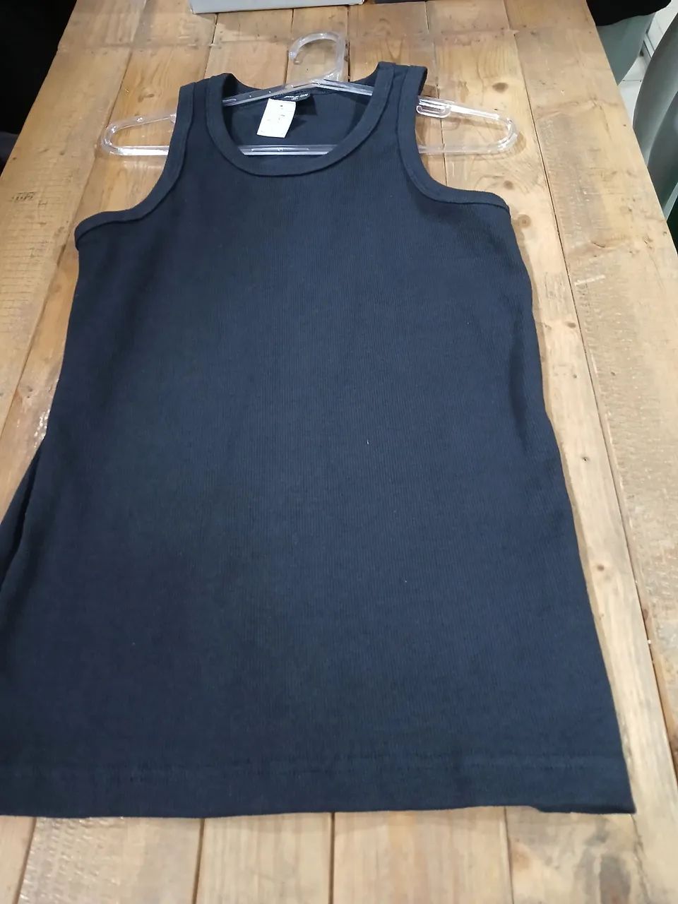 Camiseta preta masculina  - Foto 2