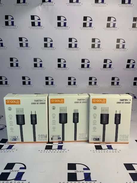 Cabo para fonte USB 20W Agold - Foto 4