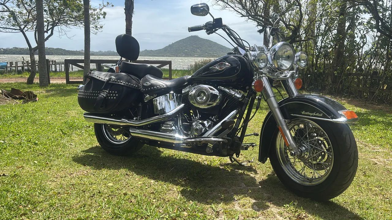 Harley-Davidson Softail Classic Flstc 2009 - 1456088561 | OLX