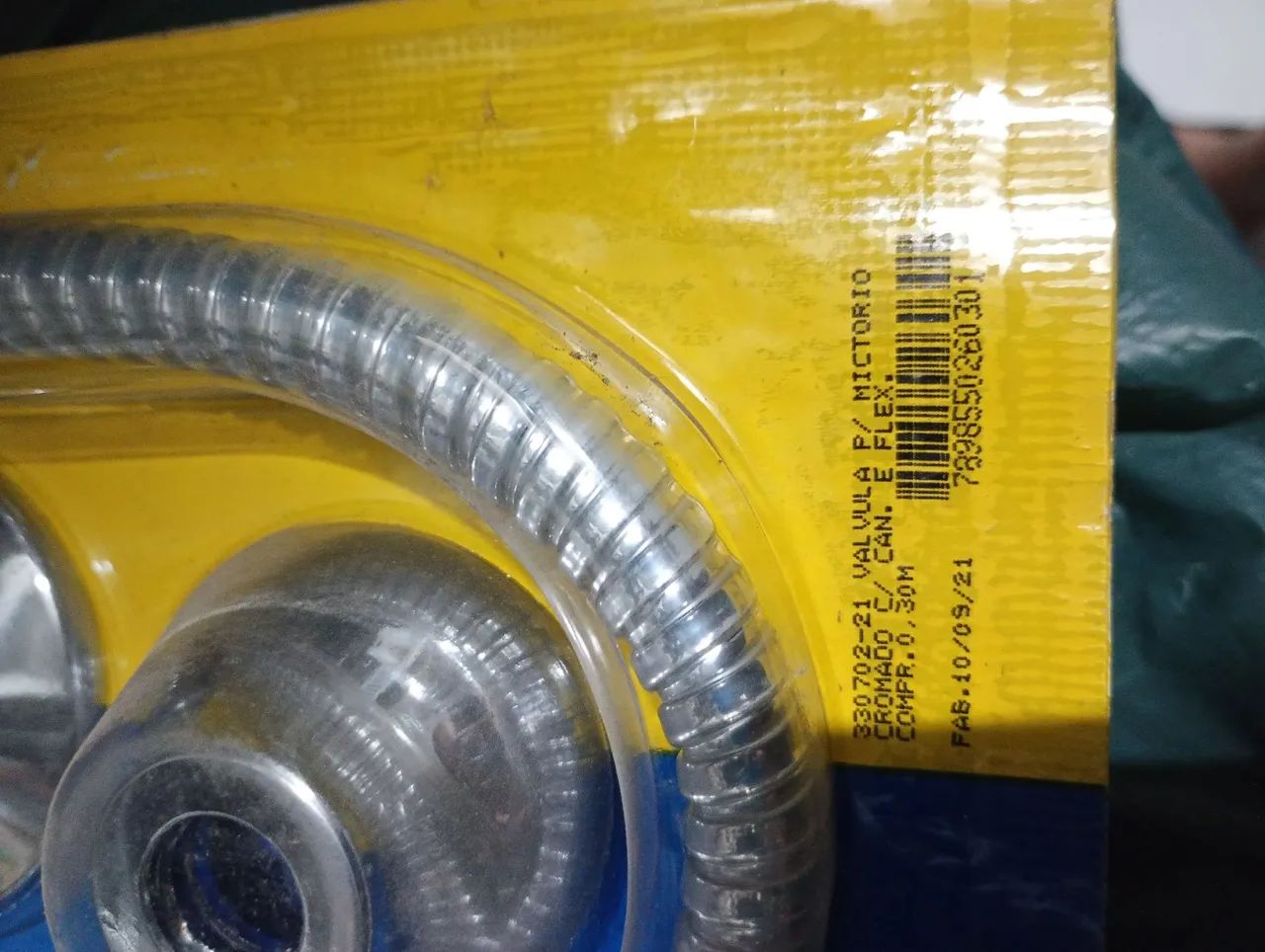 Válvula para mictório com canopla e flex Blukit - Foto 4