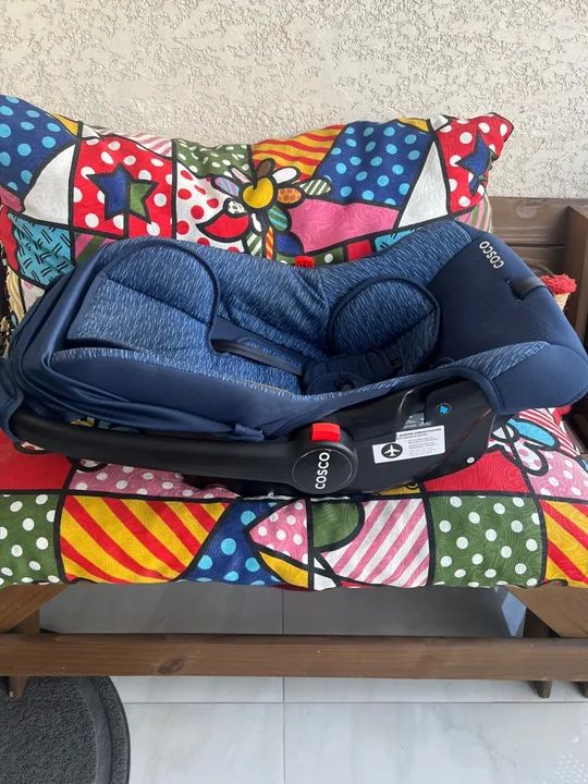 Bebê conforto Cosco - Semi novo  - Foto 4