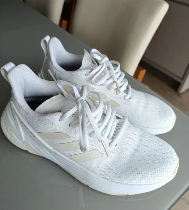 Tênis Adidas Feminino Branco - Tam. 35 - NOVO - Foto 3