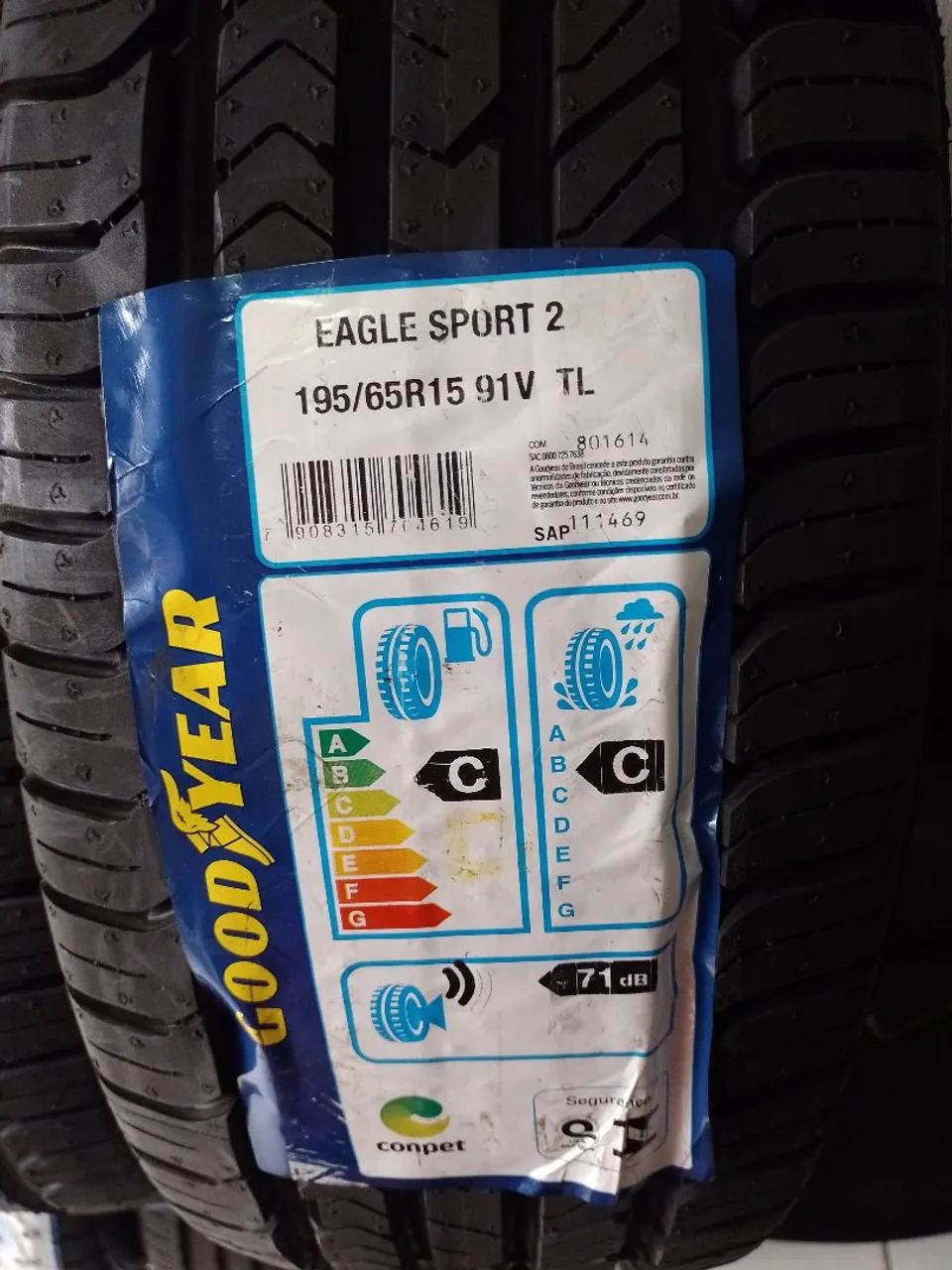 Pneu Goodyear Eagle Sport 2 Aro 15 - 195/65R15