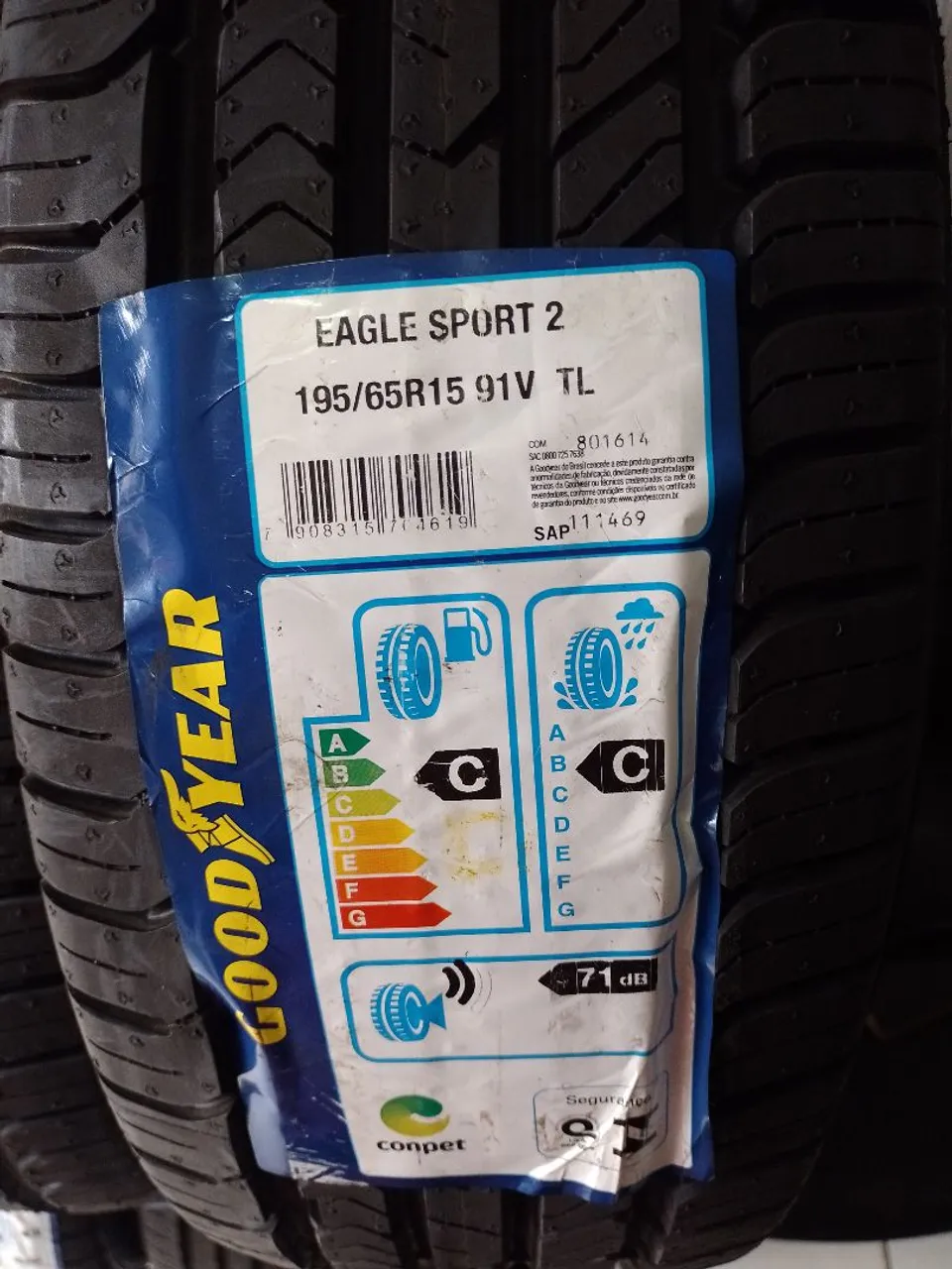 Pneu Goodyear Eagle Sport 2 Aro 15 - 195/65R15