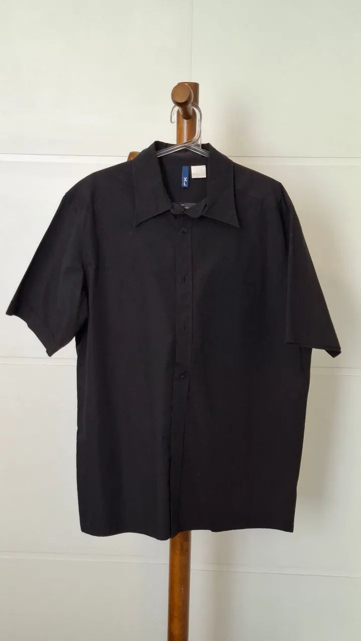 Camisa preta H&M tamanho GG