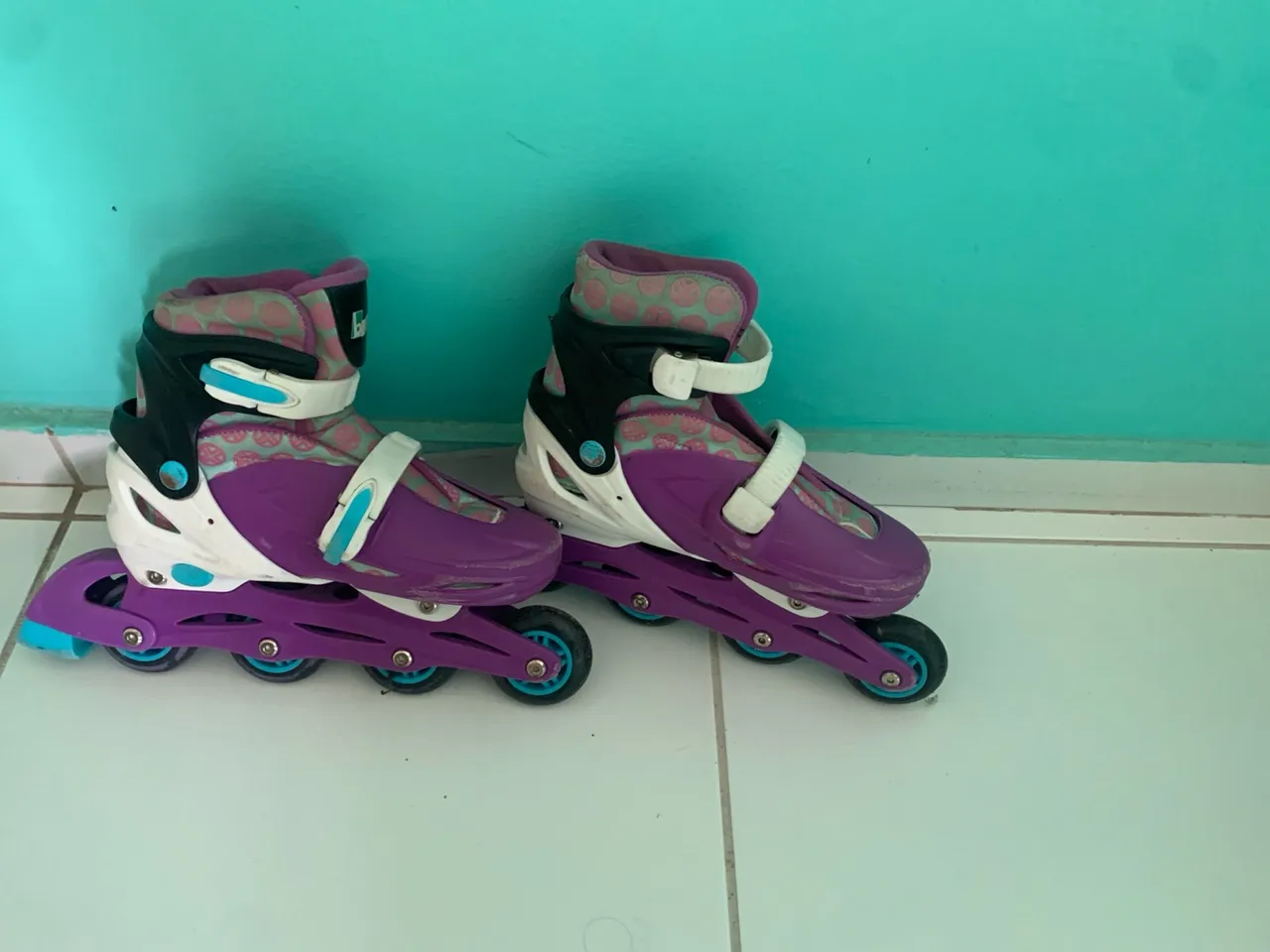 Patins Inline Infantil - Roxo