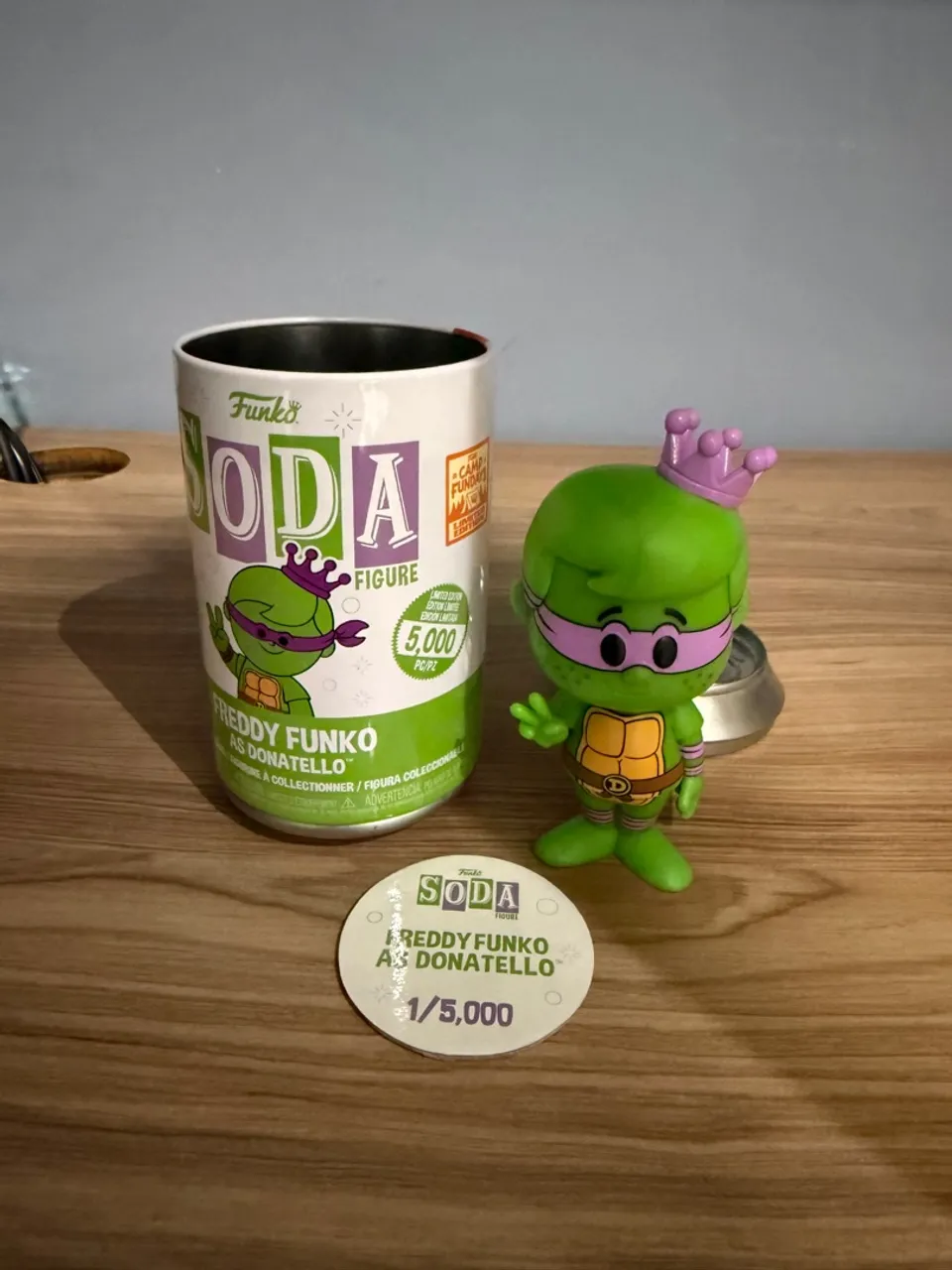 Funko Soda Freddy Funko As Donatello - Edição Limitada