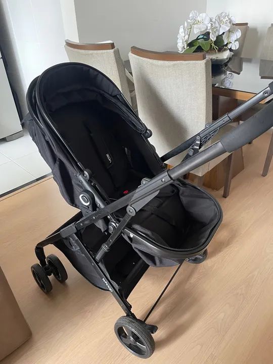 Carrinho De Bebê Moises Passeio Berço Vox Preto Kiddo  - Foto 5