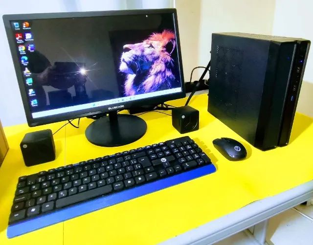 PC Slim Intel Core i3-3220 16gb ram ssd 240gb Tela 19 Led