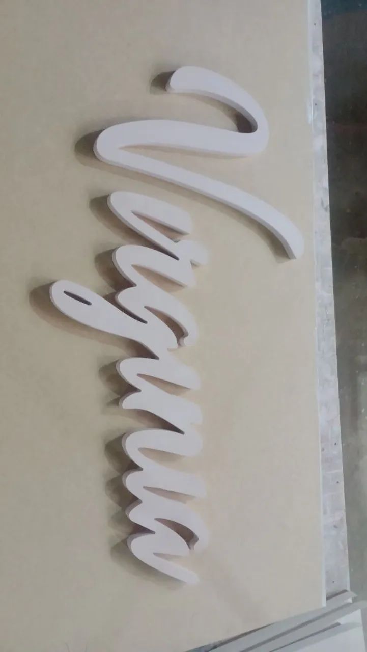 Nomes personalizados em MDF  - Foto 2