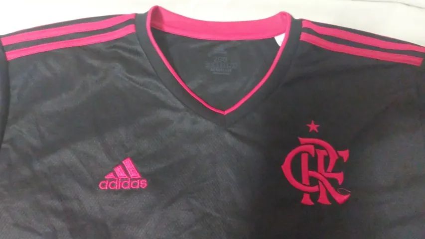 Camisa Flamengo Treino 2020 Adidas 2GG Numero 9 - Foto 2