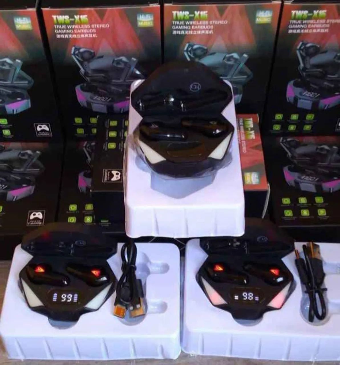 FONE DE OUVIDO BLUETOOTH (SEM FIO), X15 BLUETOOTH WIRELESS - Foto 4