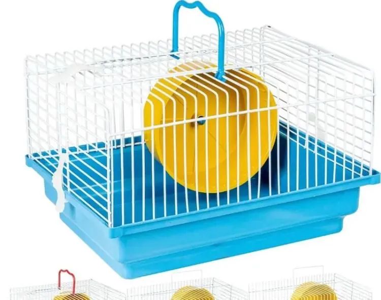Gaiola e transportadora pra hamster 