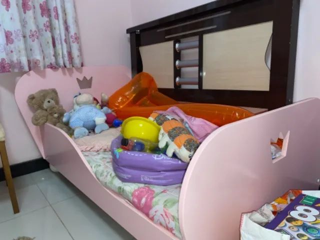 Cama infantil rosa Tok Stock  - Foto 2