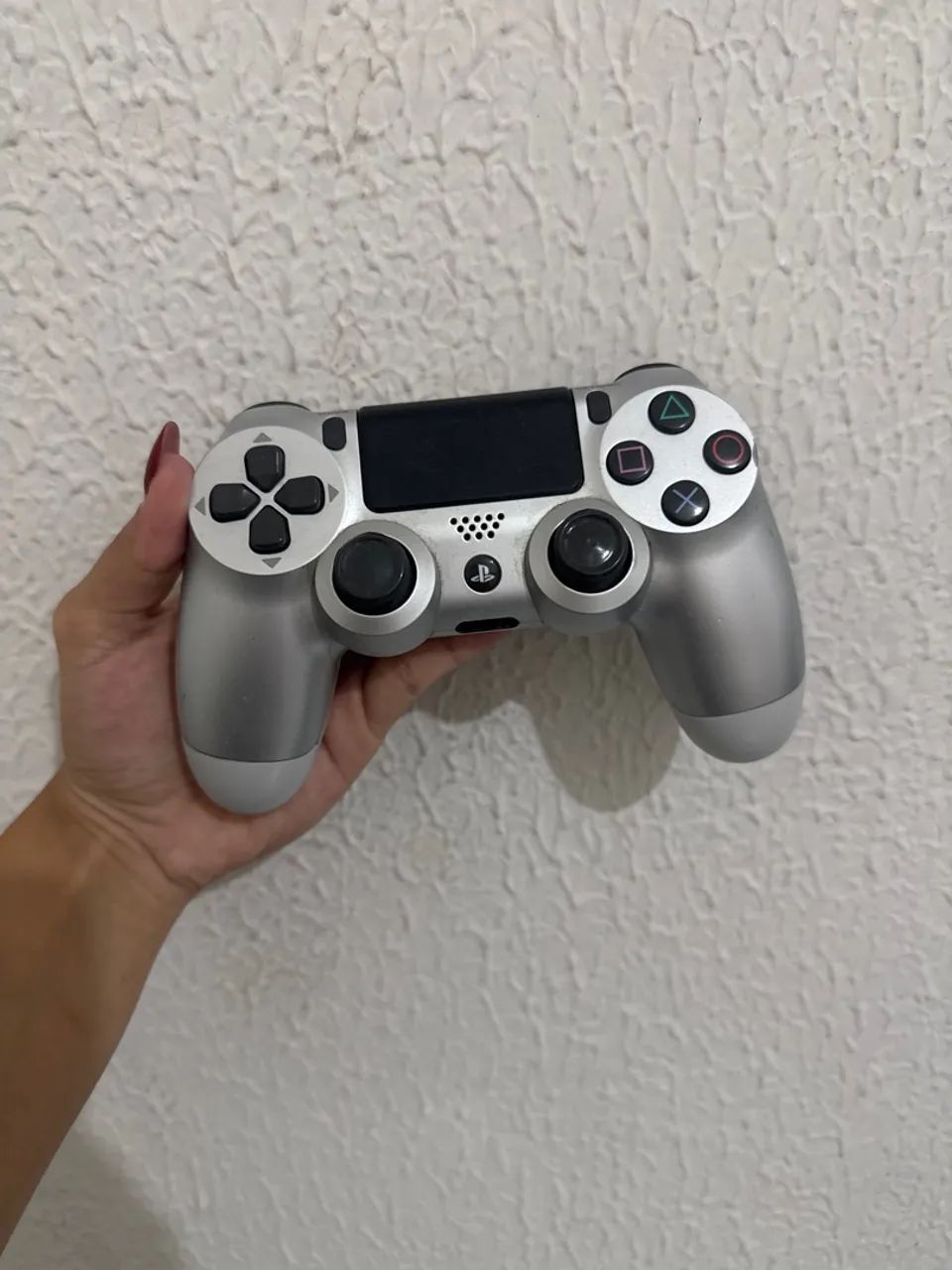 Controle DualShock 4 Playstation 4 - Prata