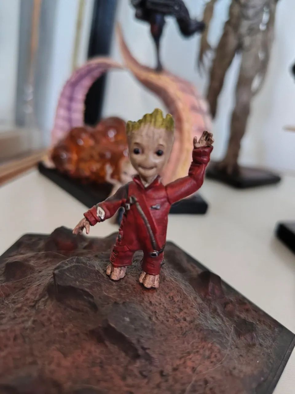 Baby Groot Guardiões da galáxia exclusivo Marvel Iron Studios 1/10 - Foto 3