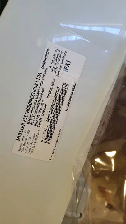 Secadora de Roupa Mueller Solaris 8kg 6 varões e 5 cabides, com timer, ar quente e frio - Foto 3