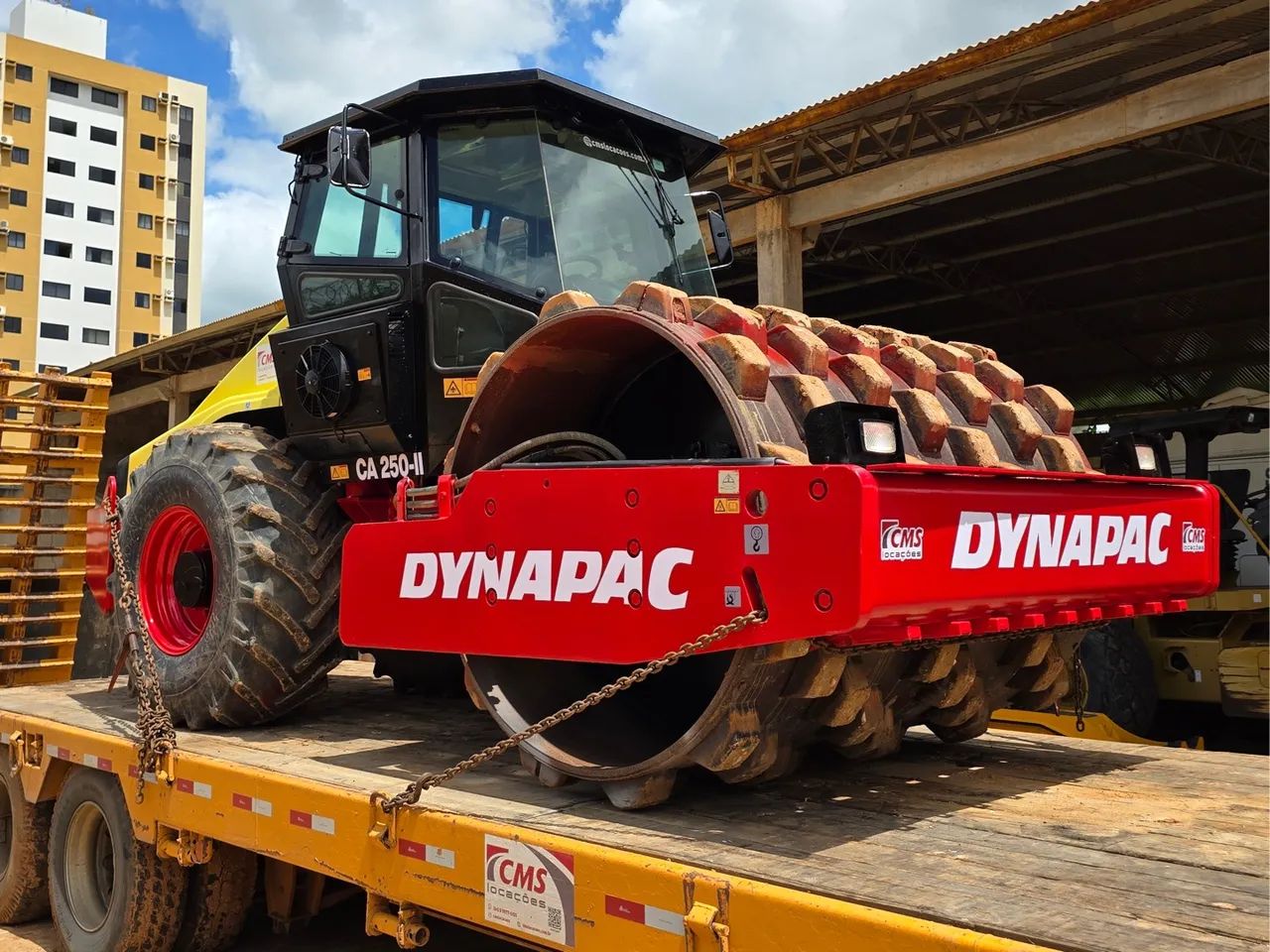 Rolo Compactador Dynapac CA250 - 2012