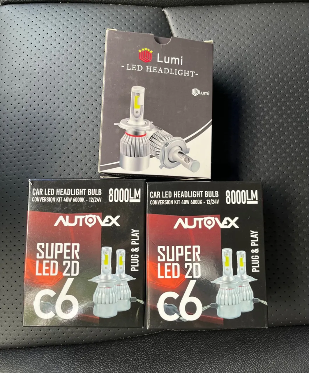 Lâmpada de Led H11 e HB3