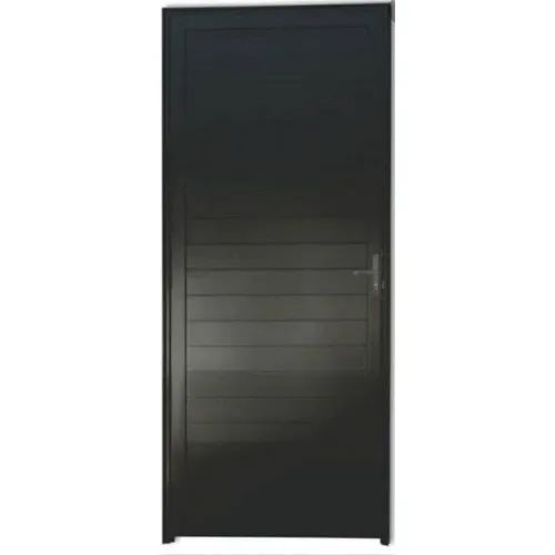 PORTA DE LAMBRIL EM ALUMINIO PRETO LINHA 25 MODELO