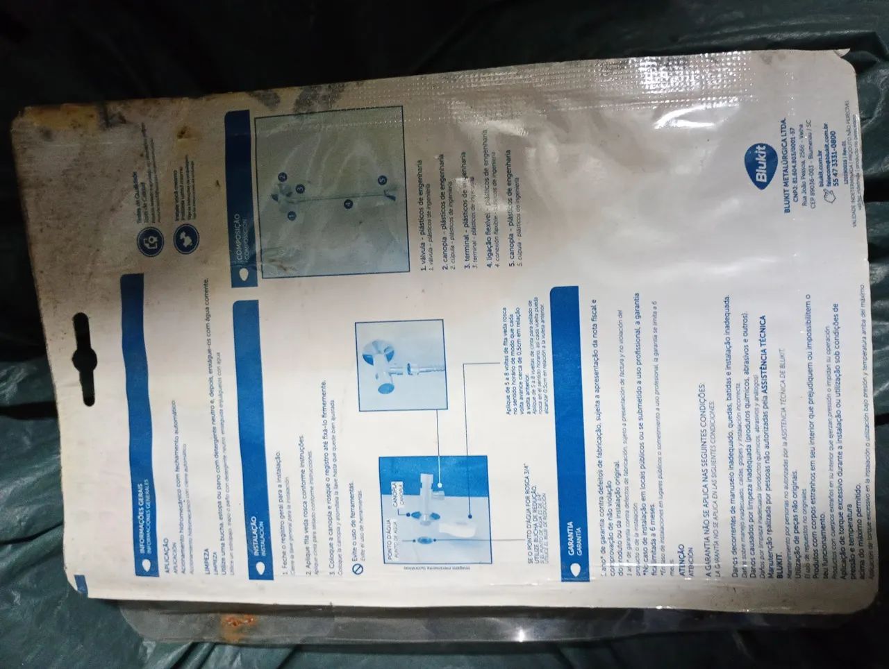 Válvula para mictório com canopla e flex Blukit - Foto 3