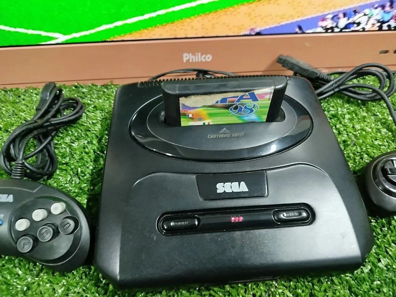 Sega Mega Drive 3 Tec Toy com Dois controles 6 botões  - Foto 2
