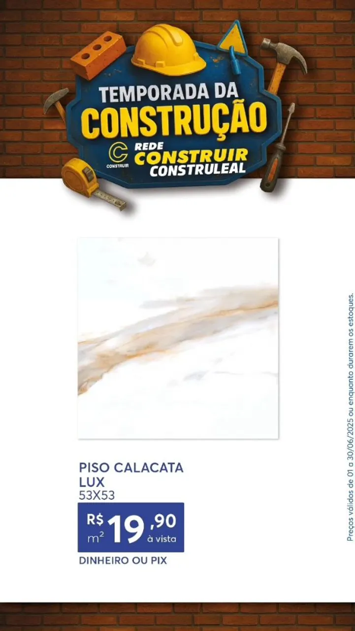 Piso Calacata Lux 53x53