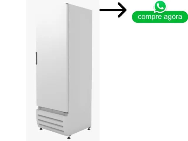 Freezer Vertical Dupla Ação Braslar 500 Litros Porta Cega Branco 