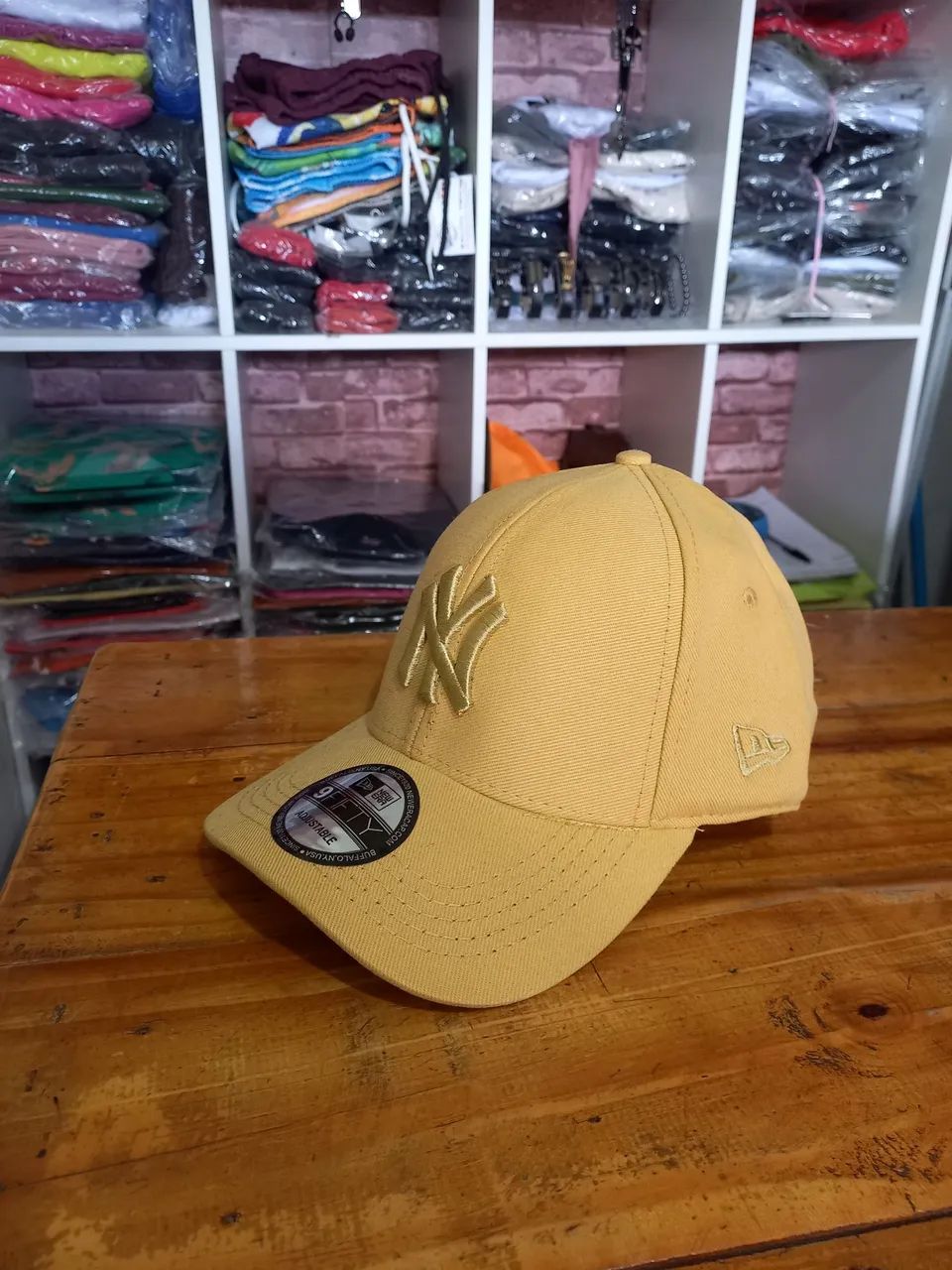 Boné New York Yankees Bege - Foto 5