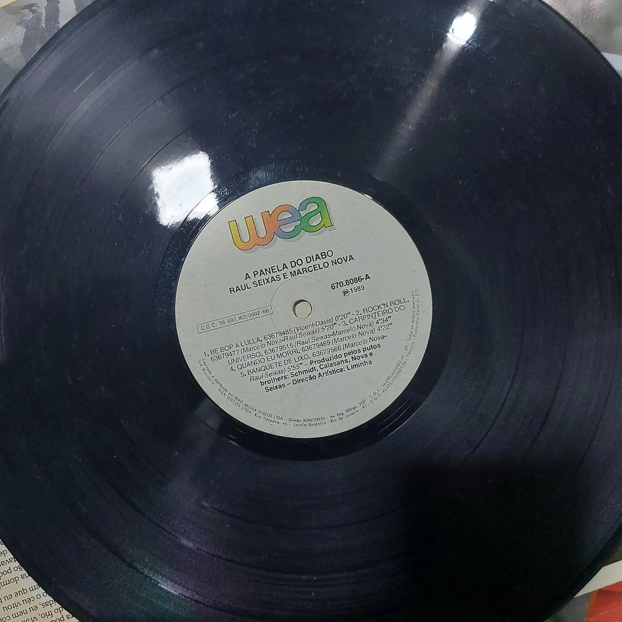 LP Raul Seixas e Marcelo Nova, A panela do Diabo - Foto 6