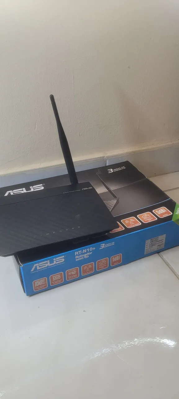 PROMOÇÃO Roteador e Repetidor Asus 5g